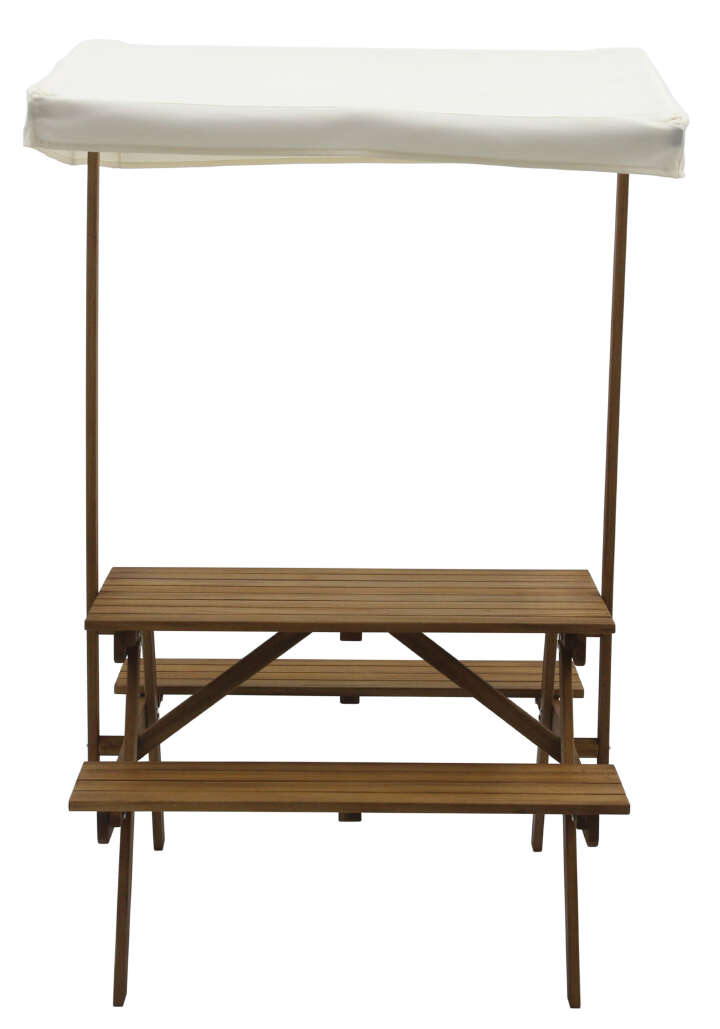 Kinder-Picknicktisch mit Dach